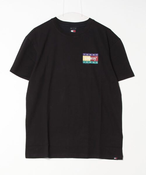 TOMMY HILFIGER(トミーヒルフィガー)の「レギュラーポップカラーフラッグTシャツ(Tシャツ/カットソー・メンズ・ホワイト/ブラック/ブルー・X-LARGE/SMALL/MEDIUM/LARGE)」の16枚目の写真