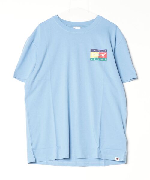 TOMMY HILFIGER(トミーヒルフィガー)の「レギュラーポップカラーフラッグTシャツ(Tシャツ/カットソー・メンズ・ホワイト/ブラック/ブルー・X-LARGE/SMALL/MEDIUM/LARGE)」の18枚目の写真