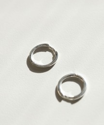 Magine(}[W)SV925 FLAT HOOP PIERCE(M) 14mm:Vo[ tbgfUC t[vsAX(sAXipj)