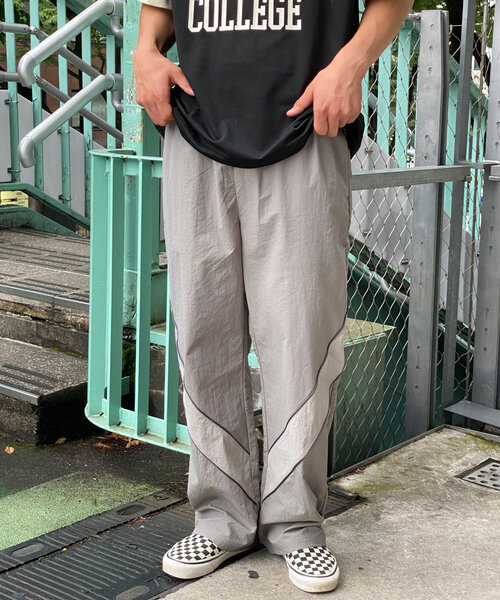 CIAOPANIC(チャオパニック)の「【ユニセックス】ウェーブ切替テックパンツ(その他パンツ・レディース・グレー/ブラック/オリーブ・MEDIUM/LARGE)」の16枚目の写真