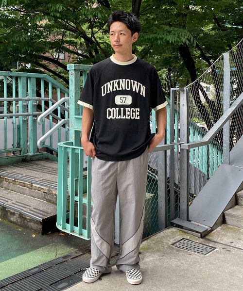 CIAOPANIC(チャオパニック)の「【ユニセックス】ウェーブ切替テックパンツ(その他パンツ・レディース・グレー/ブラック/オリーブ・MEDIUM/LARGE)」の13枚目の写真