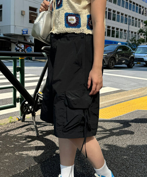 CIAOPANIC(チャオパニック)の「【ユニセックス】パフショーツ(その他パンツ・レディース・カーキ/ブラック/グレー・LARGE/MEDIUM)」の6枚目の写真