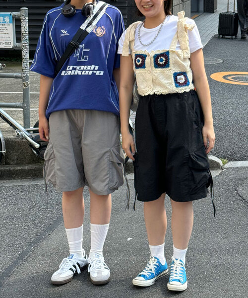 CIAOPANIC(チャオパニック)の「【ユニセックス】パフショーツ(その他パンツ・レディース・カーキ/ブラック/グレー・LARGE/MEDIUM)」の10枚目の写真