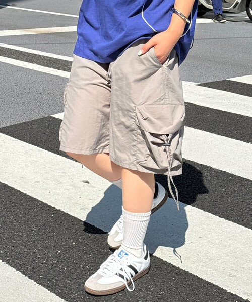 CIAOPANIC(チャオパニック)の「【ユニセックス】パフショーツ(その他パンツ・レディース・カーキ/ブラック/グレー・LARGE/MEDIUM)」の11枚目の写真