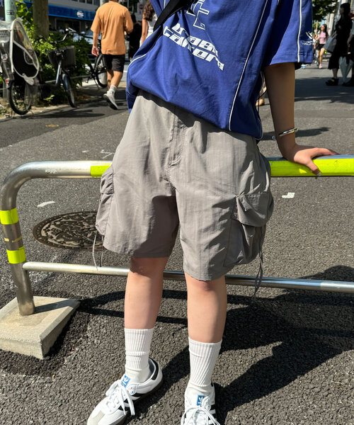 CIAOPANIC(チャオパニック)の「【ユニセックス】パフショーツ(その他パンツ・レディース・カーキ/ブラック/グレー・LARGE/MEDIUM)」の14枚目の写真