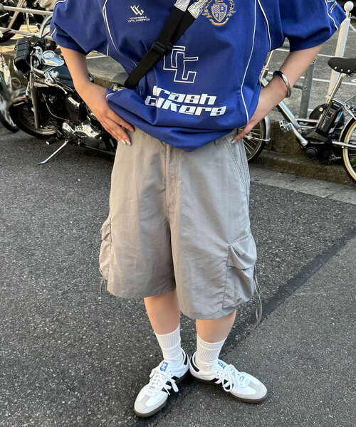 CIAOPANIC(チャオパニック)の「【ユニセックス】パフショーツ(その他パンツ・レディース・カーキ/ブラック/グレー・LARGE/MEDIUM)」の16枚目の写真