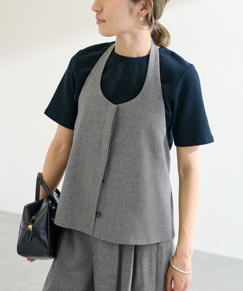 Frameworkベスト タックベスト（ベスト）｜FRAMeWORK（フレームワーク）の通販