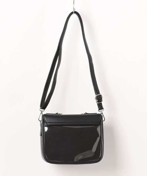 セール】バッククリアフラップショルダー（ショルダーバッグ