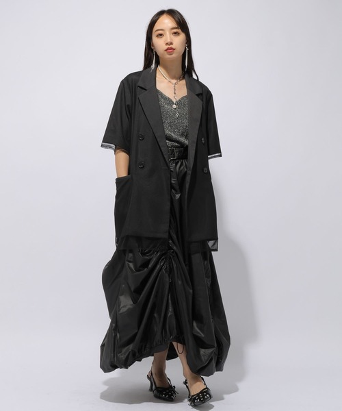 HARE（ハレ）の「カップツキラメキャミソール(HARE)（その他アンダーウェア/インナー・レディース・ブラック/ブラウン/グリーン/パープル・FREE）」の17枚目の写真