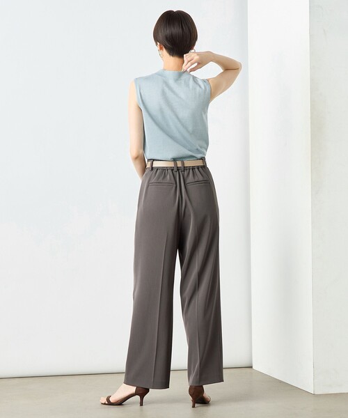 NOLLEY’S Sophi（ノーリーズソフィ）の「《手洗い可能》《アンサンブル対応》ウール混ラメノースリーブプルオーバーニット（ニット/セーター・レディース・キャメル/グレー/サックスブルー/サーモンピンク・36/38）」の14枚目の写真