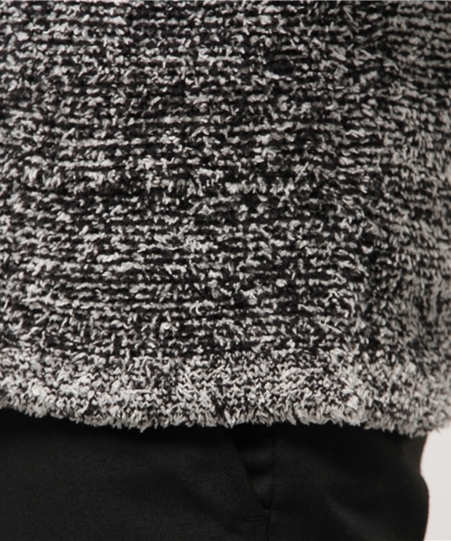 VENCEEXCHANGE（ヴァンスエクスチェンジ）の「ボアモール ショールカーディガン（カーディガン/ボレロ・メンズ・オフホワイト/シルバー/ネイビー/ブルー・LARGE/MEDIUM）」の15枚目の写真