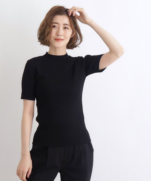 grove（グローブ）の「◆チュールキャミ×リブニットセット（その他トップス・レディース・ブラック/ナチュラル/ブルー・03/02/01/05/04）」の8枚目の写真
