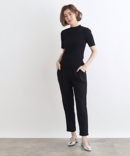 grove（グローブ）の「◆チュールキャミ×リブニットセット（その他トップス・レディース・ブラック/ナチュラル/ブルー・03/02/01/05/04）」の9枚目の写真