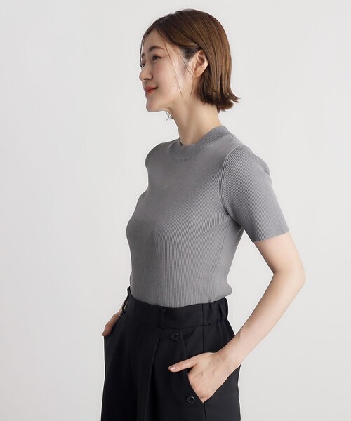 grove（グローブ）の「◆チュールキャミ×リブニットセット（その他トップス・レディース・ブラック/ナチュラル/ブルー・03/02/01/05/04）」の16枚目の写真