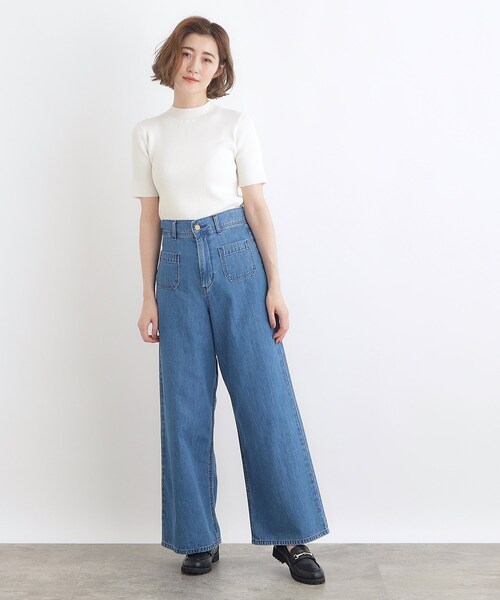 grove（グローブ）の「◆チュールキャミ×リブニットセット（その他トップス・レディース・ブラック/ナチュラル/ブルー・03/02/01/05/04）」の22枚目の写真