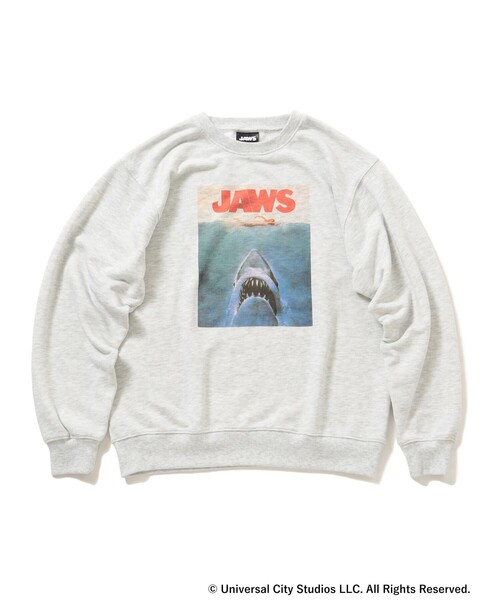 B:MING by BEAMS（ビーミングバイビームス）の「【別注 】UNIVERSAL / プリント スウェット（スウェット・メンズ・ネイビー/シルバー/ブラック・S/M/L/XL）」の5枚目の写真