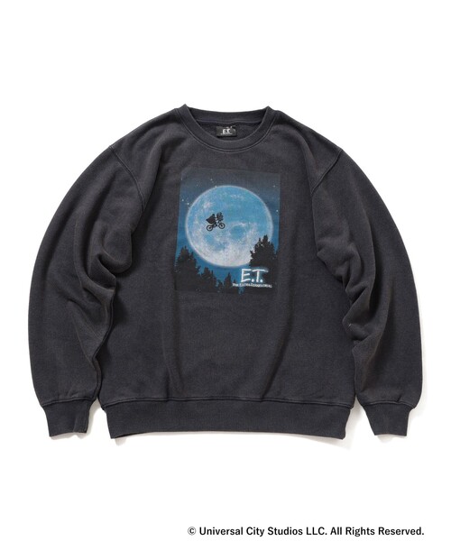 B:MING by BEAMS（ビーミングバイビームス）の「【別注 】UNIVERSAL / プリント スウェット（スウェット・メンズ・ネイビー/シルバー/ブラック・S/M/L/XL）」の19枚目の写真