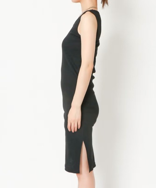 GORGE(ゴージ)の「タンクワンピース+メッシュプルオーバー(Tシャツ/カットソー・レディース・ブラック/モカ・F)」の11枚目の写真