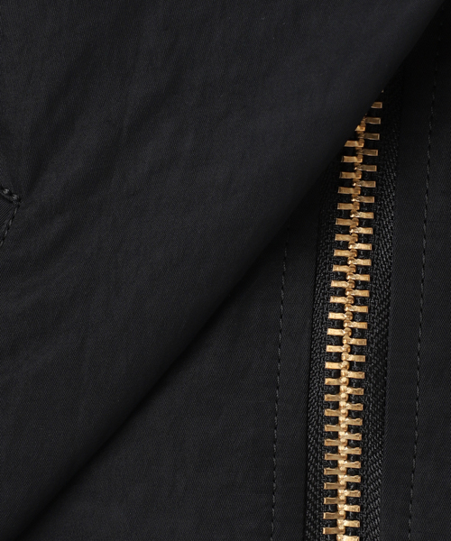 Noble（ノーブル）の「《追加》ヴィンテージナイロンコンパクトMA1（MA-1・レディース・グレー/ブラック・FREE）」の14枚目の写真