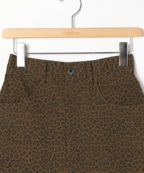 Heather（ヘザー）の「レオパードミニスカート　145369（スカート・レディース・レオパード・M/S）」の3枚目の写真