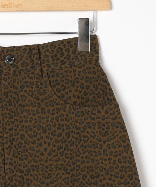 Heather（ヘザー）の「レオパードミニスカート　145369（スカート・レディース・レオパード・M/S）」の4枚目の写真