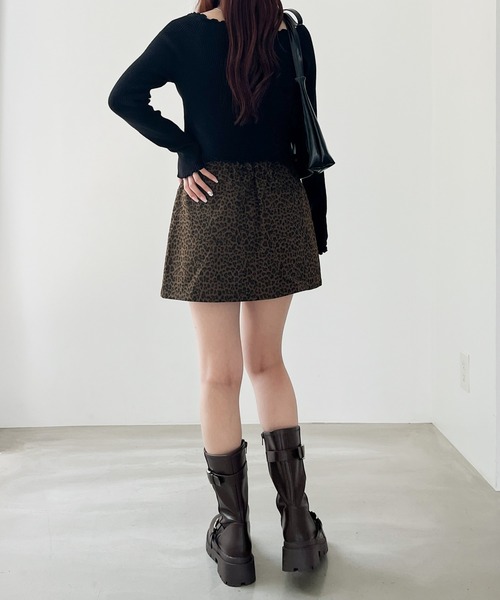 Heather（ヘザー）の「レオパードミニスカート　145369（スカート・レディース・レオパード・M/S）」の14枚目の写真