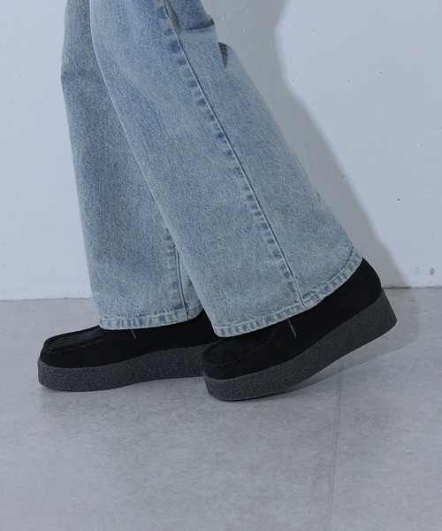 COLONY 2139（コロニートゥーワンスリーナイン）の「WEB・一部店舗限定 / 厚底モカシンシューズ（モカシン/デッキシューズ・レディース・ブラック・LARGE/MEDIUM）」の11枚目の写真