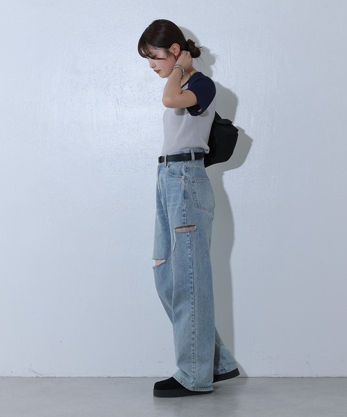 COLONY 2139（コロニートゥーワンスリーナイン）の「WEB・一部店舗限定 / 厚底モカシンシューズ（モカシン/デッキシューズ・レディース・ブラック・LARGE/MEDIUM）」の15枚目の写真