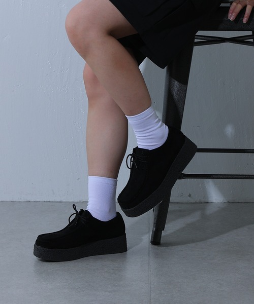 COLONY 2139（コロニートゥーワンスリーナイン）の「WEB・一部店舗限定 / 厚底モカシンシューズ（モカシン/デッキシューズ・レディース・ブラック・LARGE/MEDIUM）」の22枚目の写真