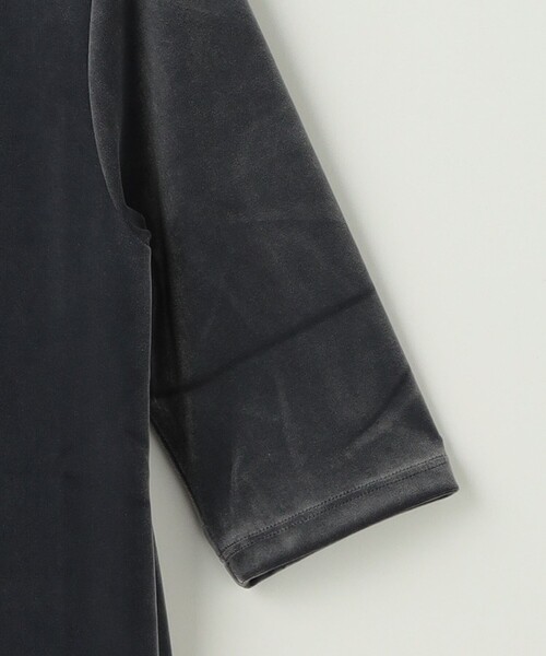 MARW UNITED ARROWS（マルゥ ユナイテッドアローズ）の「＜MARW UNITED ARROWS＞ベロア Tシャツ（Tシャツ/カットソー・レディース・ブラック/ライトグレー/ダークグレー・FREE）」の19枚目の写真