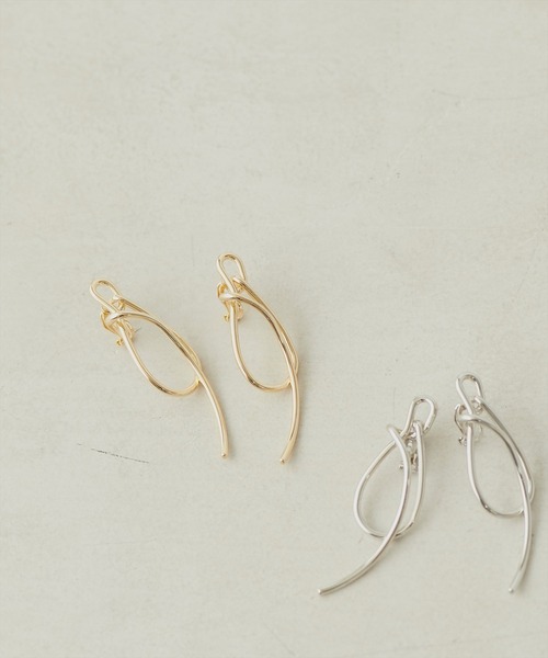 natural couture（ナチュラルクチュール）の「イヤリング（イヤリング・レディース・シルバー/ゴールド・FREE）」の6枚目の写真