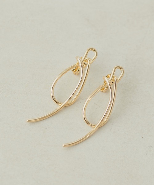 natural couture（ナチュラルクチュール）の「イヤリング（イヤリング・レディース・シルバー/ゴールド・FREE）」の5枚目の写真