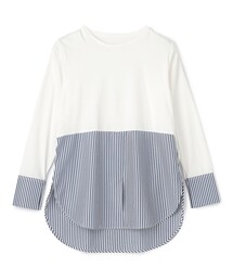 【InRed掲載】シャツコンビレイヤードTシャツ