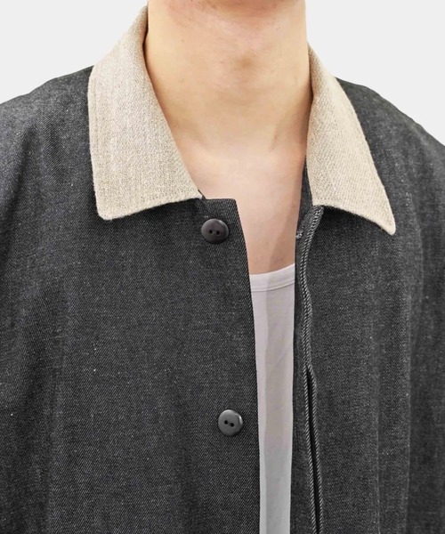 ohta(オータ)の「【ohta】 denim jacket(デニムジャケット・メンズ・インディゴブルー・1)」の7枚目の写真