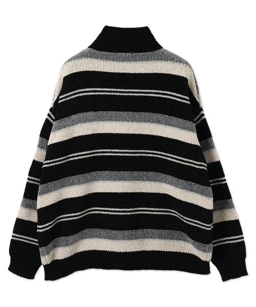 WEGO（ウィゴー）の「WEGO/ベロアモールハーフジッププルオーバー（ニット/セーター・メンズ・ホワイト系その他5/ブラック系その他5・FREE）」の16枚目の写真