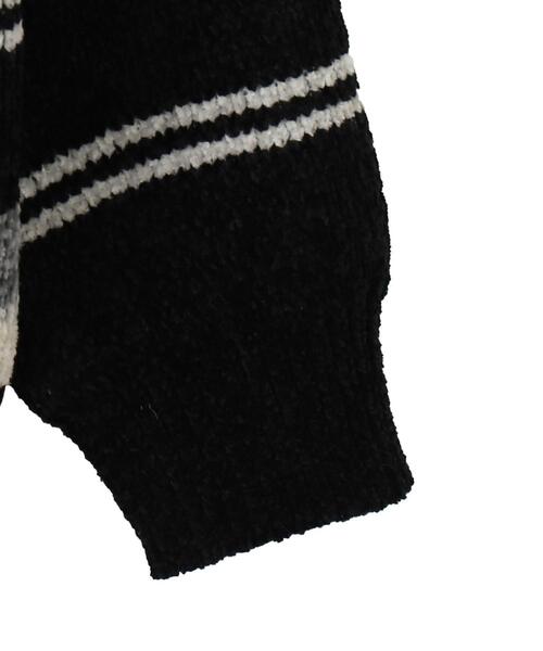 WEGO（ウィゴー）の「WEGO/ベロアモールハーフジッププルオーバー（ニット/セーター・メンズ・ホワイト系その他5/ブラック系その他5・FREE）」の18枚目の写真