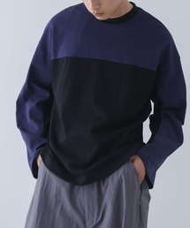 n'OrLABEL | 『配色クルーネックカットソー』(Tシャツ/カットソー)