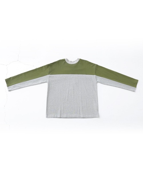 n'OrLABEL（ノアールレーベル）の「『配色クルーネックカットソー』（Tシャツ/カットソー・メンズ・ブラック/グレー・M/L）」の17枚目の写真