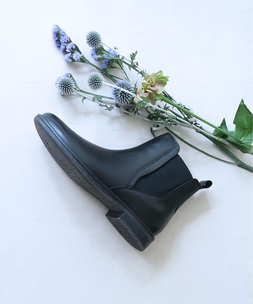 enchanted(エンチャンテッド)の「本革ソフトソールサイドゴアサイドジップブーツ(ブーツ・レディース・ダークブラウン/ブラック・40/38/39/36/37)」の21枚目の写真