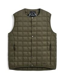 Cale カル ダウンベスト オリーブグリーン Crescent Down Works クレセントダウンワークス CRESCENT DOWN