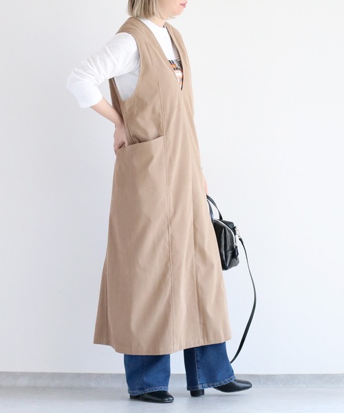 【セール】バックベルトジャンパースカート（ワンピース）｜cepo（セポ） 5,177円