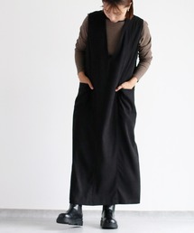 バックベルトジャンパースカート