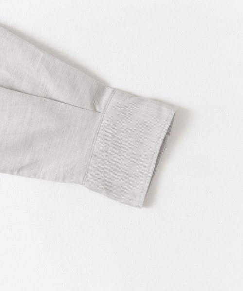 FORK&SPOON(フォークアンドスプーン)の「FORK&SPOON バンドカラーピケシャツ(シャツ/ブラウス・メンズ・グレー系その他/チャコールグレー/モカ・4/5)」の16枚目の写真