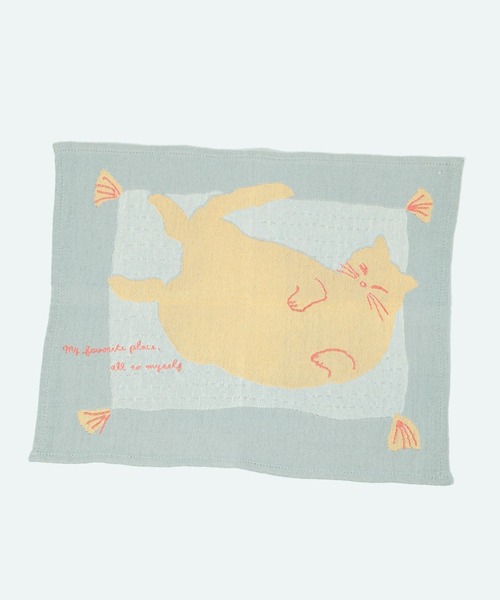 studio CLIP（スタディオクリップ）の「【Orneko BY CLIP】ジャガードランチョンマット（ランチョンマット/テーブルウェア・レディース・イエロー/ピンク・FREE）」の5枚目の写真