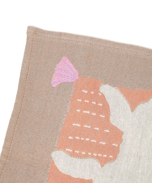 studio CLIP（スタディオクリップ）の「【Orneko BY CLIP】ジャガードランチョンマット（ランチョンマット/テーブルウェア・レディース・イエロー/ピンク・FREE）」の7枚目の写真