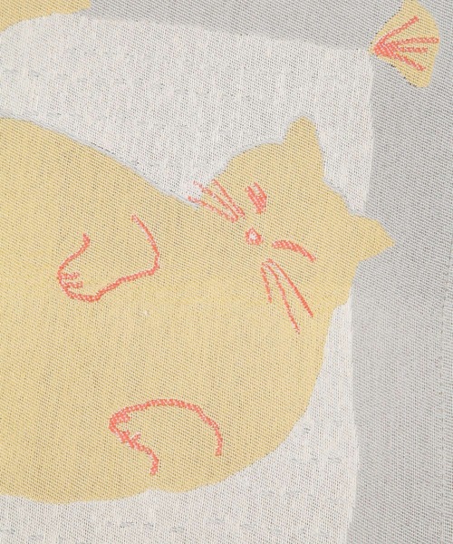 studio CLIP（スタディオクリップ）の「【Orneko BY CLIP】ジャガードランチョンマット（ランチョンマット/テーブルウェア・レディース・イエロー/ピンク・FREE）」の13枚目の写真