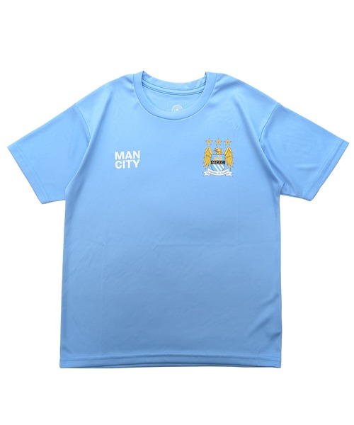 Auntie Rosa(アンティローザ)の「【ジュニア】マンチェスターシティ エンブレムドライTシャツMANCITY(Tシャツ/カットソー・キッズ・ホワイト/ブルー・130/140/150/160)」の6枚目の写真