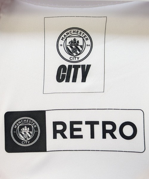 Auntie Rosa(アンティローザ)の「【ジュニア】マンチェスターシティ エンブレムドライTシャツMANCITY(Tシャツ/カットソー・キッズ・ホワイト/ブルー・130/140/150/160)」の5枚目の写真