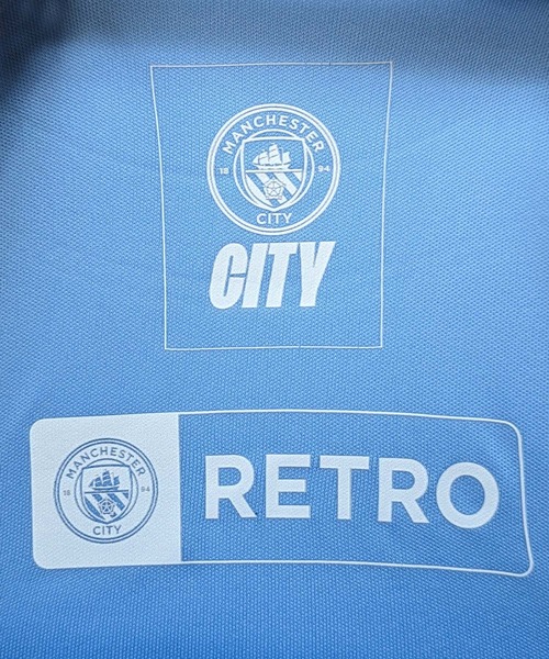 Auntie Rosa(アンティローザ)の「【ジュニア】マンチェスターシティ エンブレムドライTシャツMANCITY(Tシャツ/カットソー・キッズ・ホワイト/ブルー・130/140/150/160)」の8枚目の写真