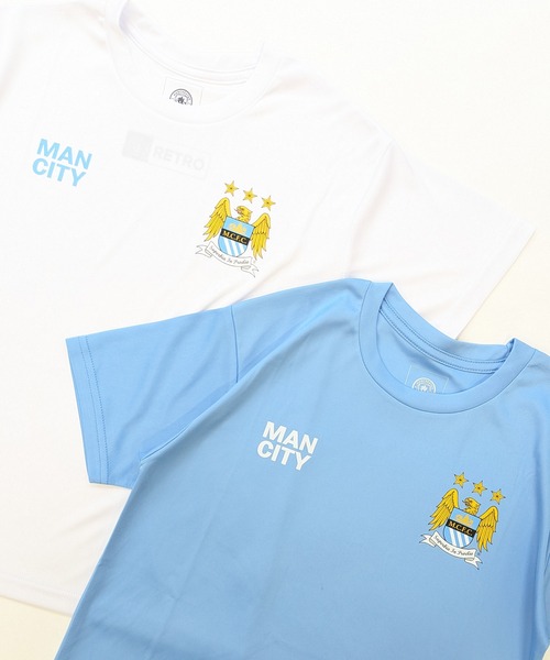 Auntie Rosa(アンティローザ)の「【ジュニア】マンチェスターシティ エンブレムドライTシャツMANCITY(Tシャツ/カットソー・キッズ・ホワイト/ブルー・130/140/150/160)」の10枚目の写真